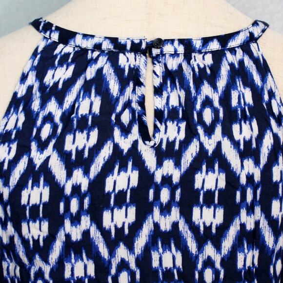 Old Navy Patterned High Neck Lightweight Sleeveless Top Size M - Picture 6 of 10